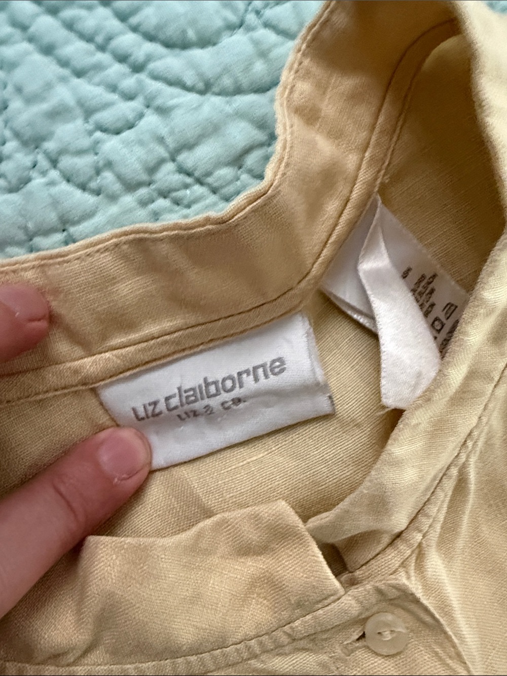Liz Claiborne light yellow women's jacket - Picture 2 of 4